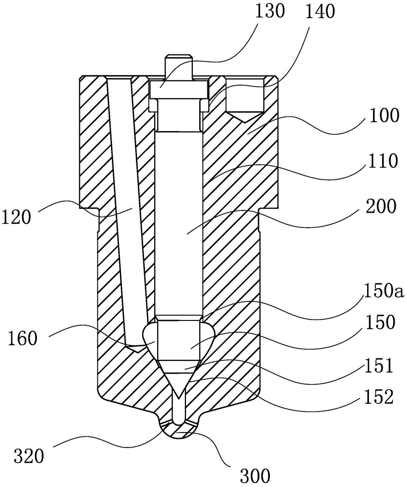 Needle valve mating part of diesel