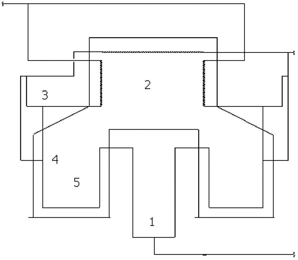 Method for preventing coking of visbreaking and heating furnace used for inferior heavy oil