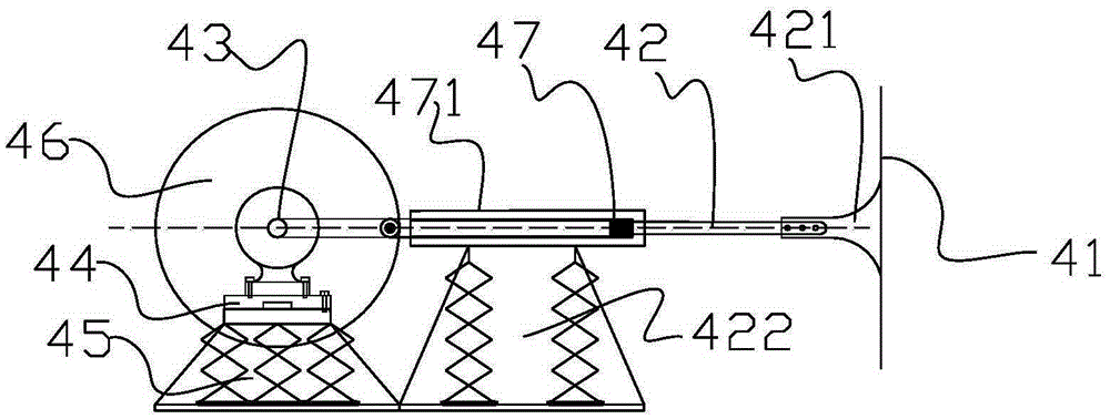 Device and method for simulating water tank with silt tidal flat wave and current oblique crossing