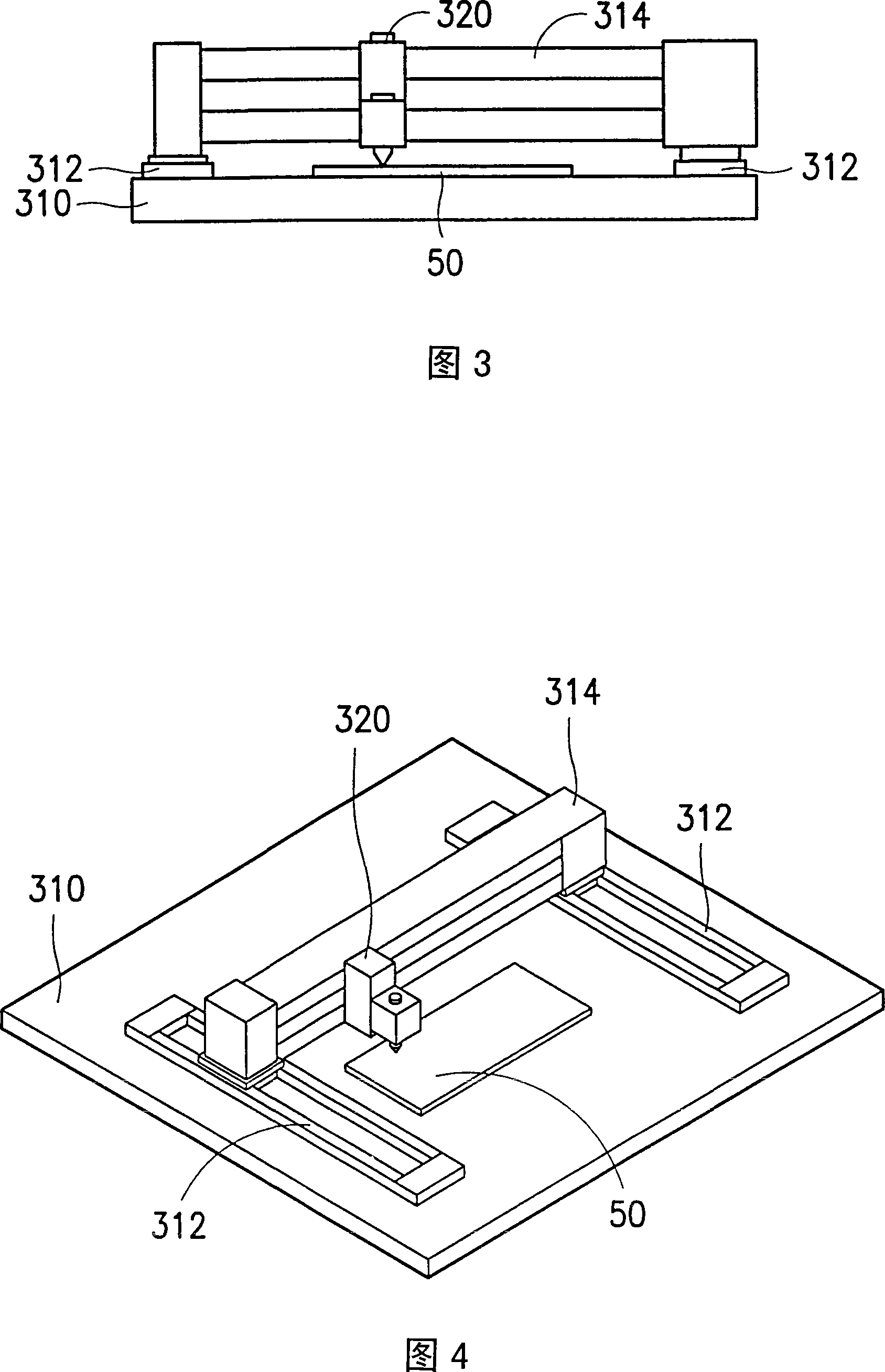 Touch panel test device and method