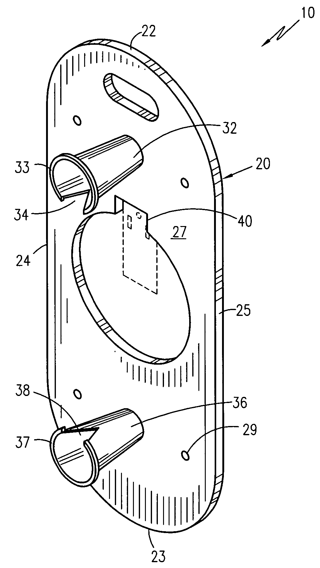 Cord storage device