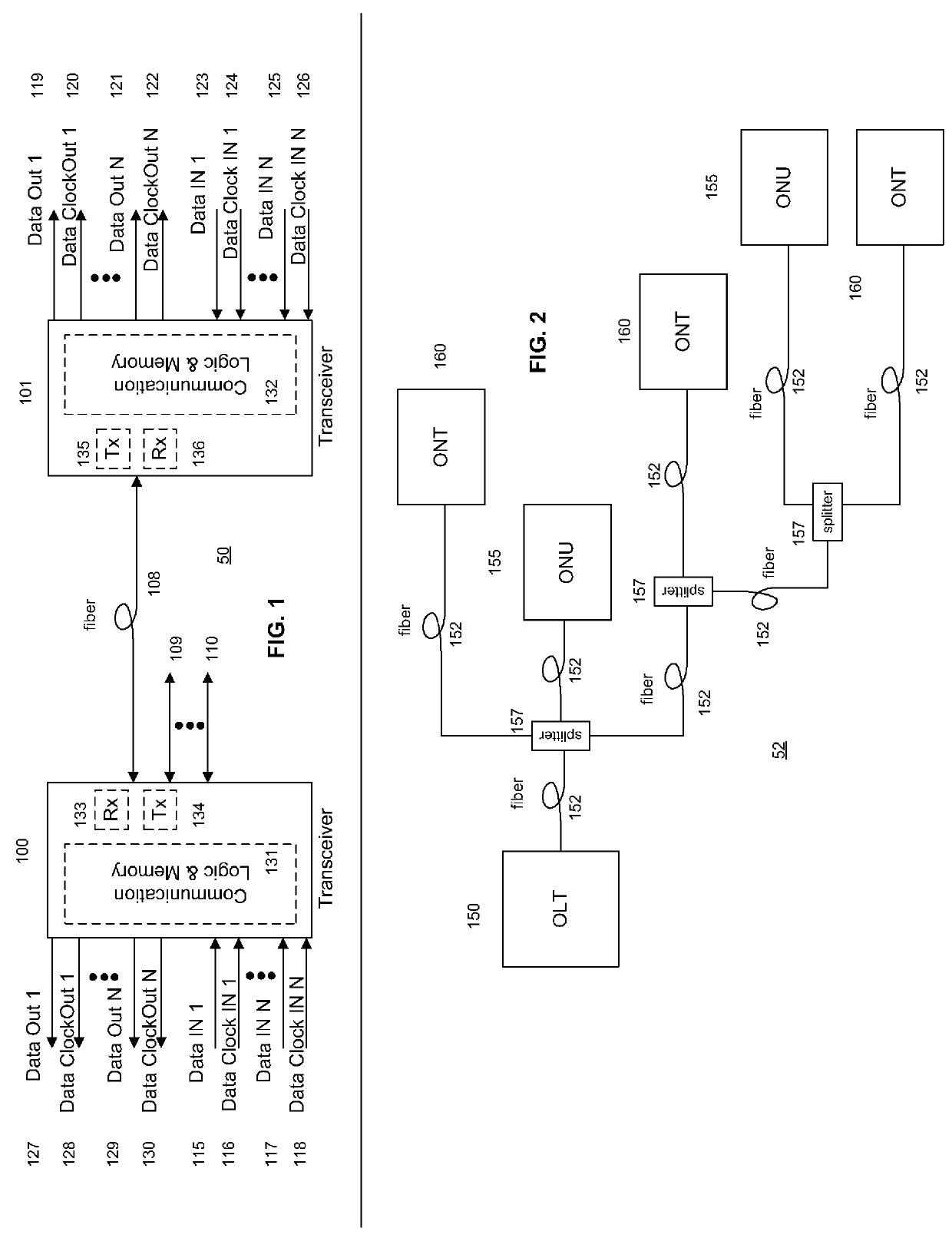 System and method for performing high-speed communications over fiber optical networks