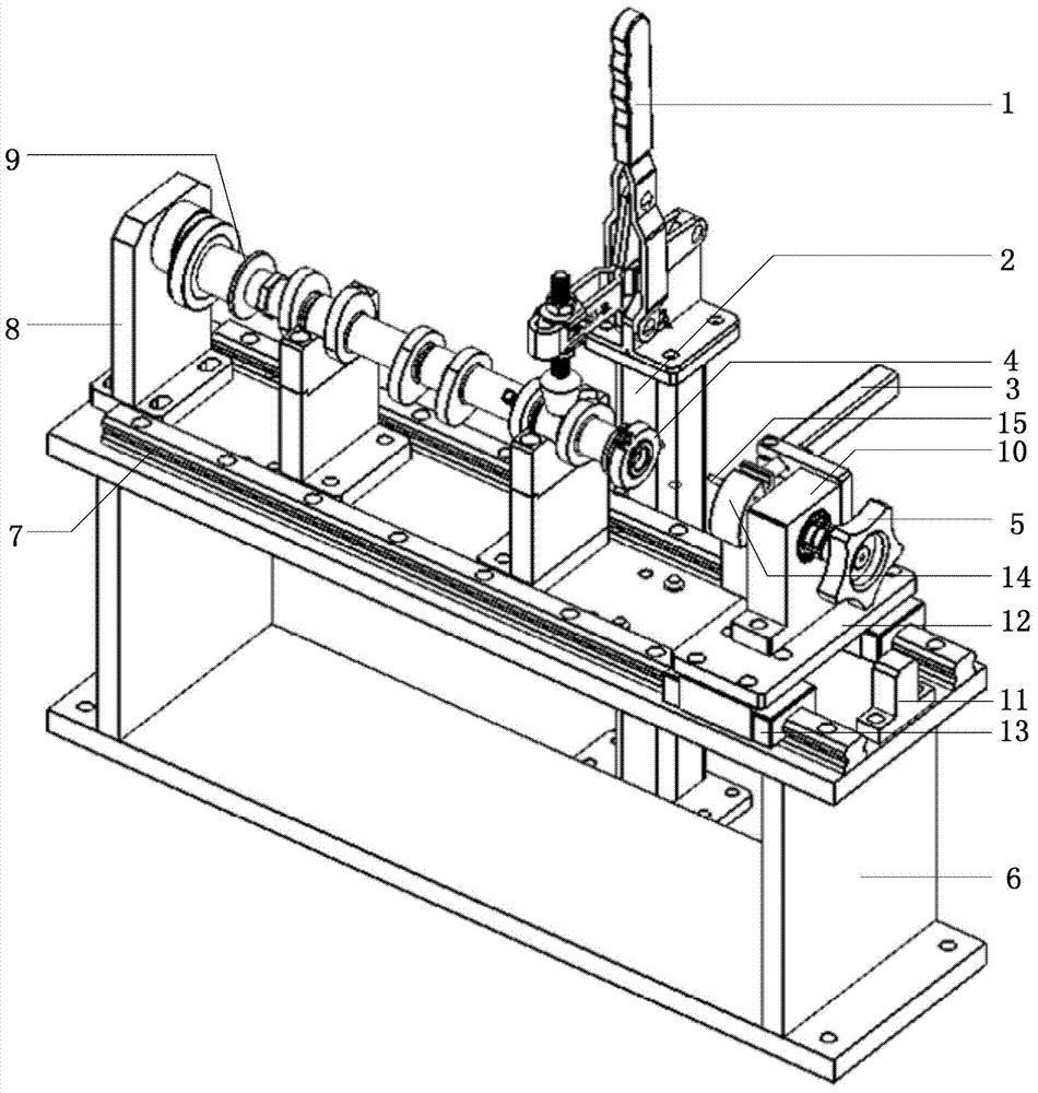 Camshaft signal panel angle detection gauge