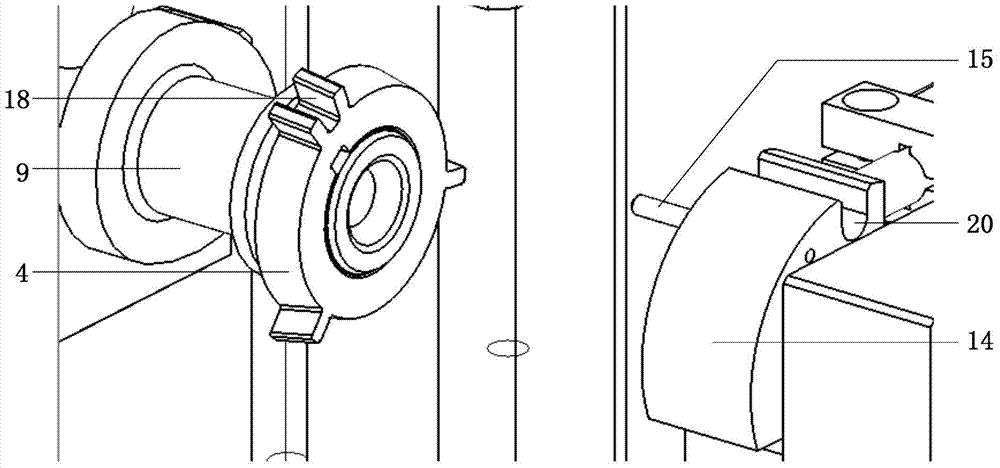 Camshaft signal panel angle detection gauge