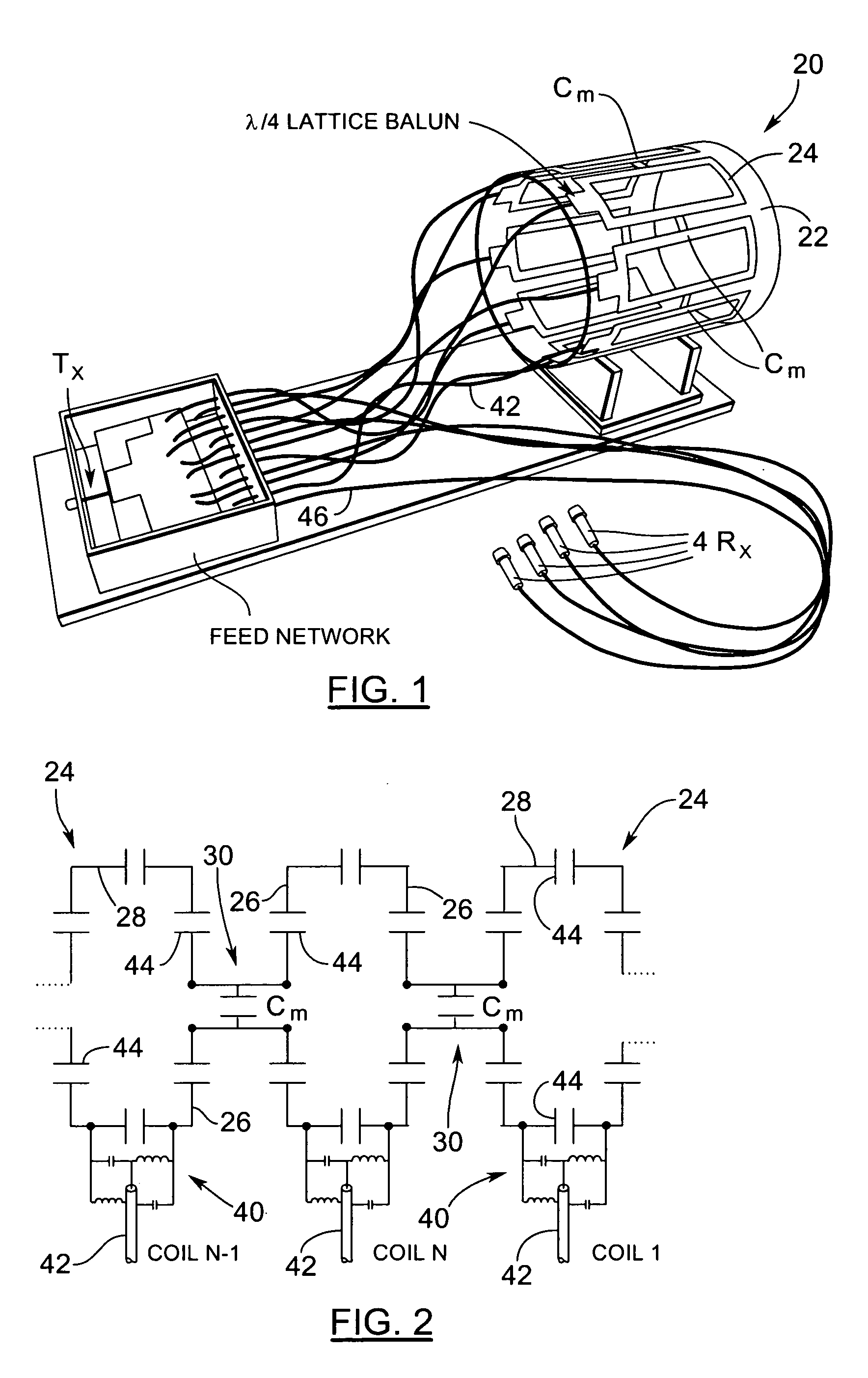 Transceive surface coil array for magnetic resonance imaging and spectroscopy