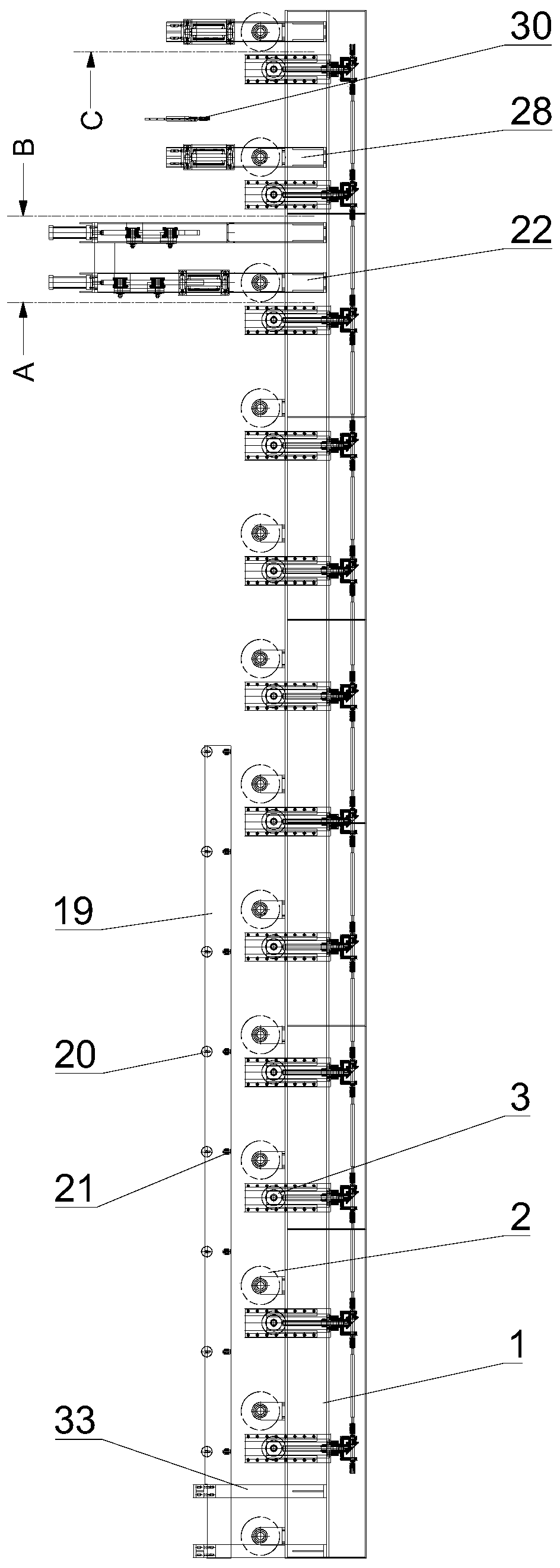 Angle iron assembly device