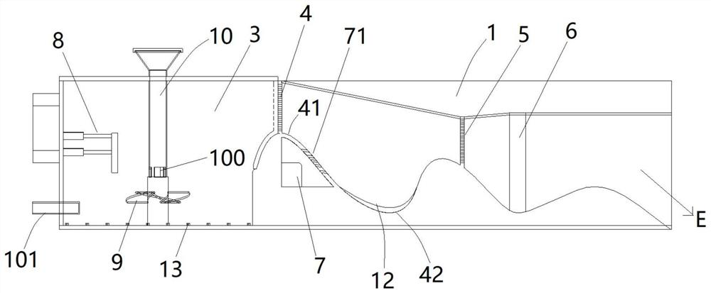 Water treatment filter based on multi-stage filtering function