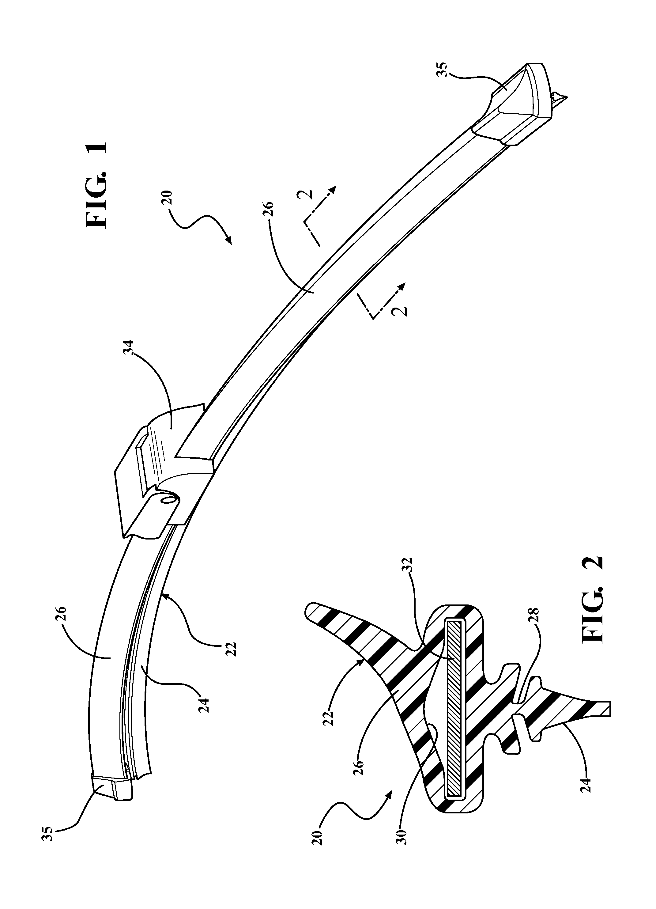 Windscreen wiper device