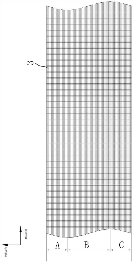 Novel elastic waistline non-woven fabric and forming process thereof