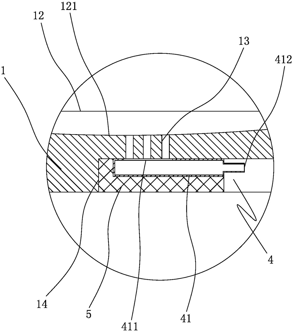 Landscaping tea plate and manufacturing process thereof