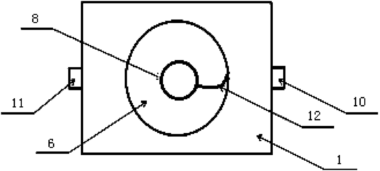 Cooling water tank