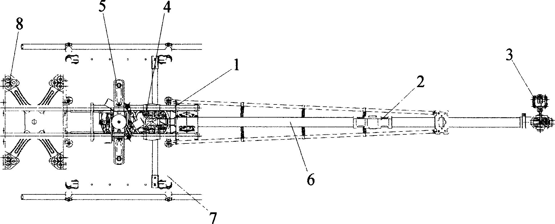 Novel tubular-structure electric unmanned helicopter