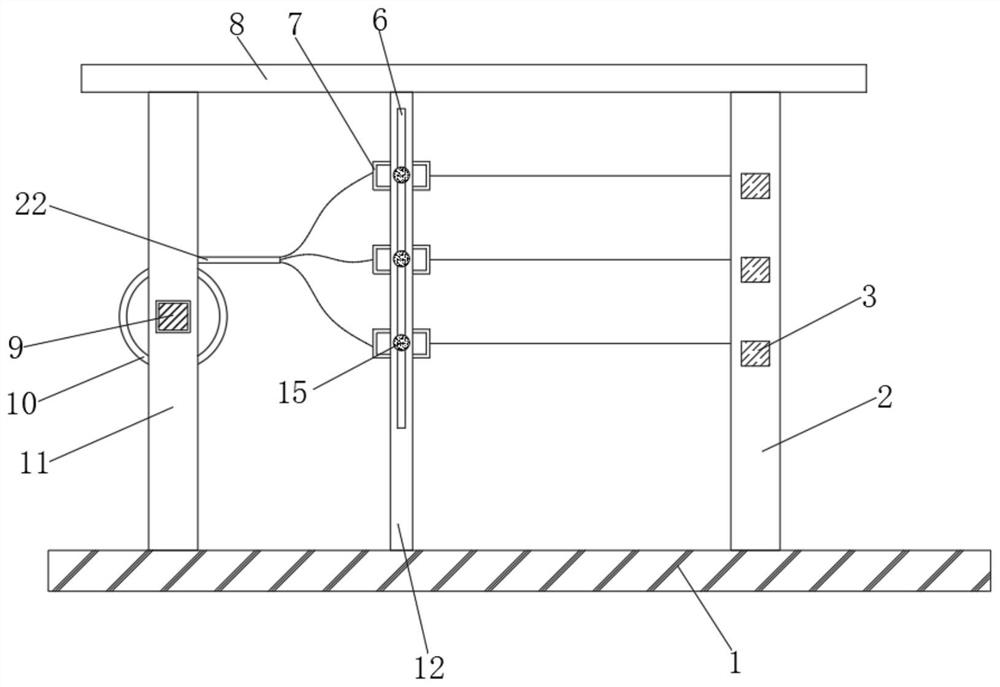 Thread splitting and winding device for textile