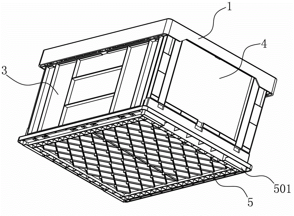 Container and folding using method thereof