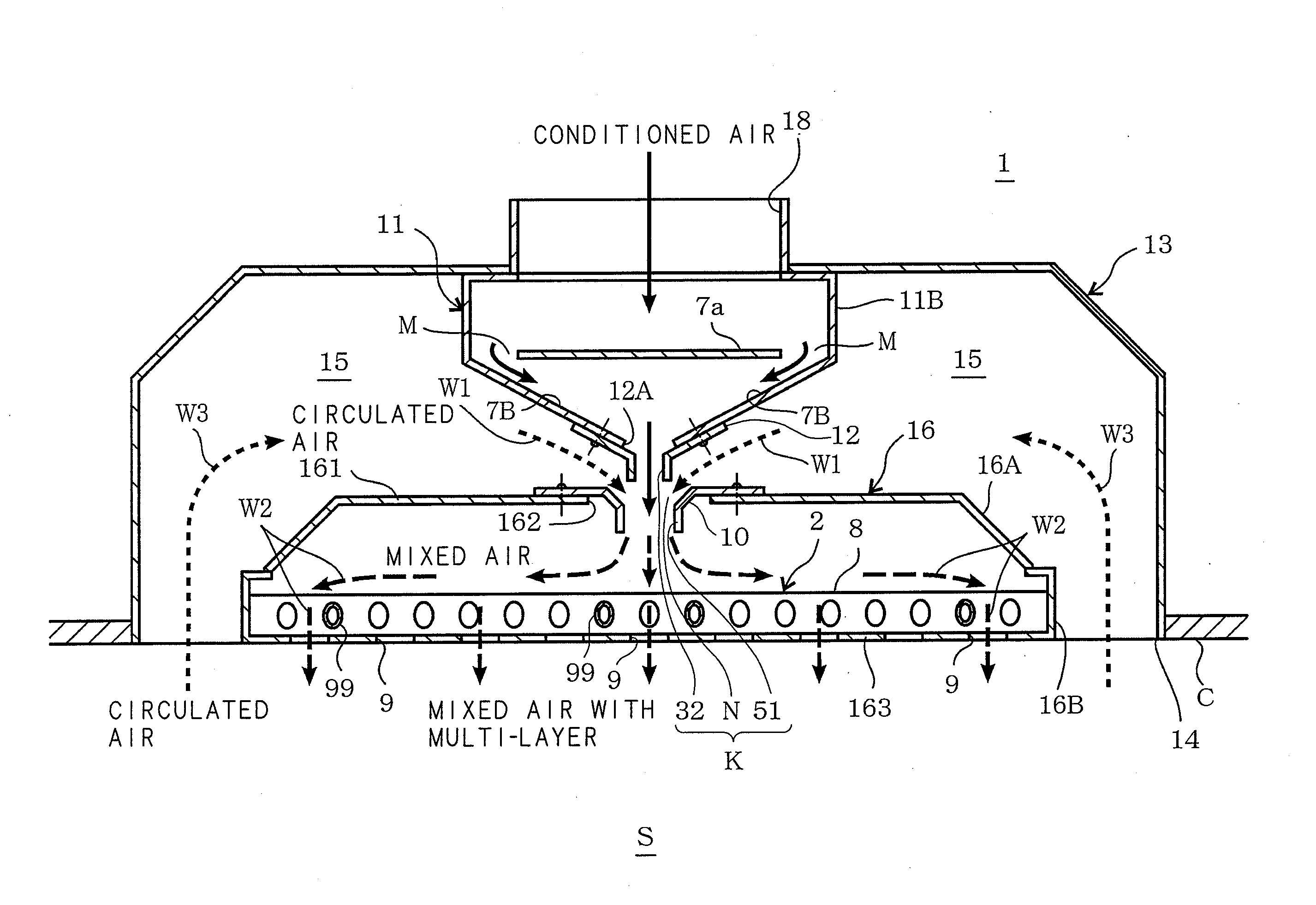 Heating and cooling unit, and heating and cooling apparatus