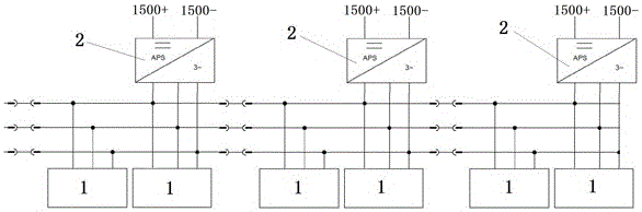 Urban rail vehicle auxiliary power supply system and method