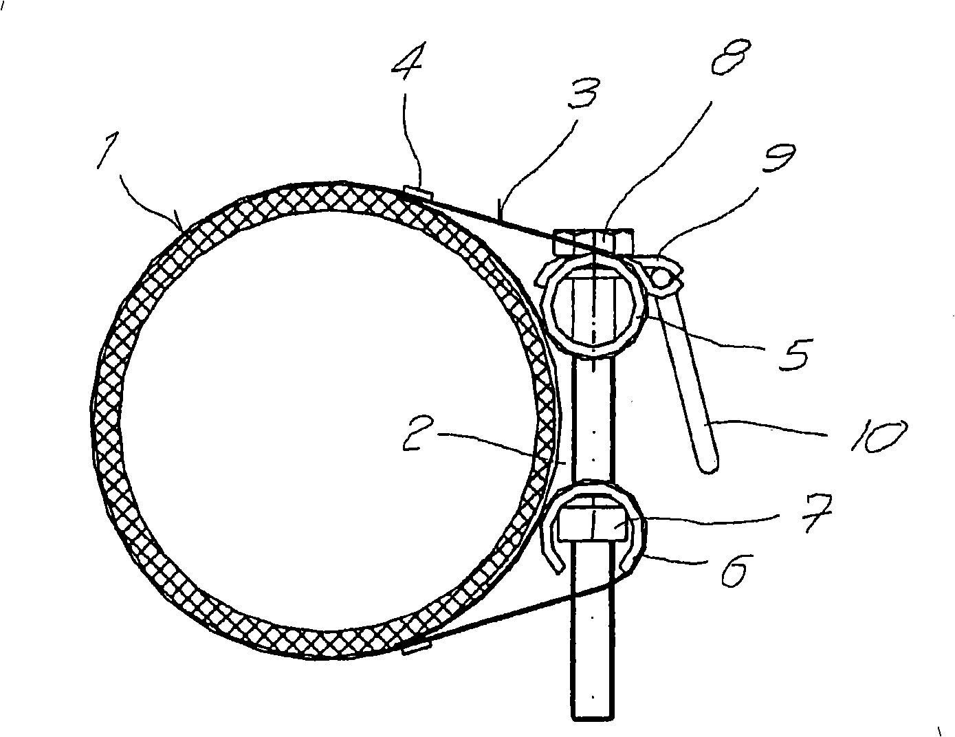 Pipe collar or clamp