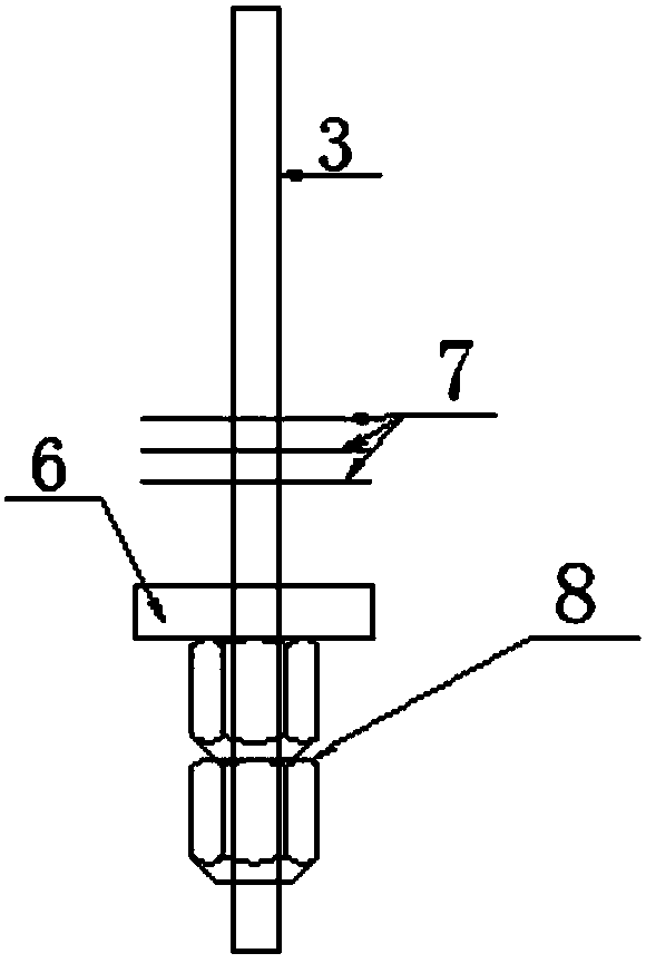 Concrete continuous girder cantilever construction load balance adjusting device and method