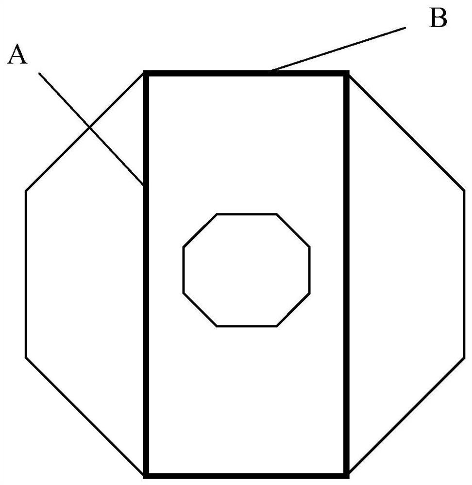 Deep and open sea large-scale bottom-sitting integrated aquaculture fishing ground