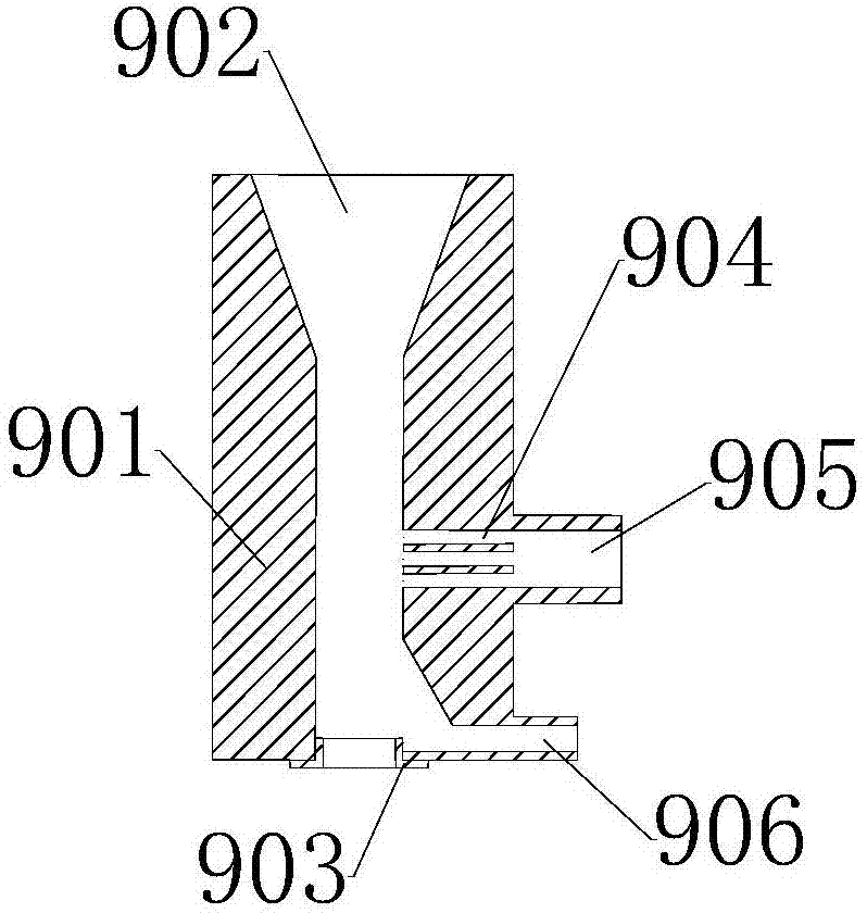 A ring spinning frame employing a single-spindle atomization wetting device to reduce hair