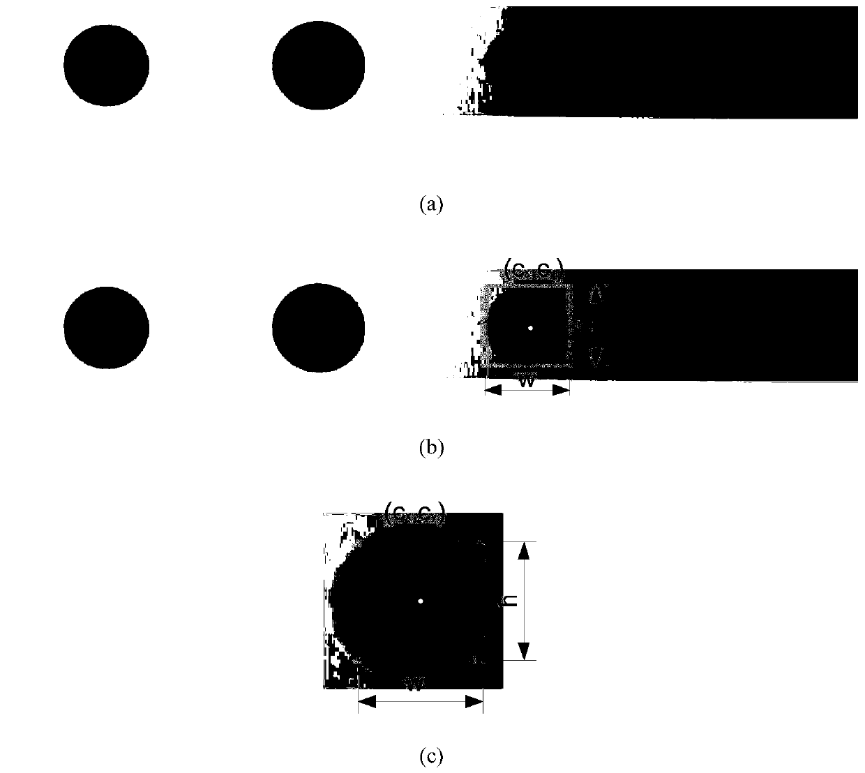 Carbon fiber composite rivet hole size detection system and method