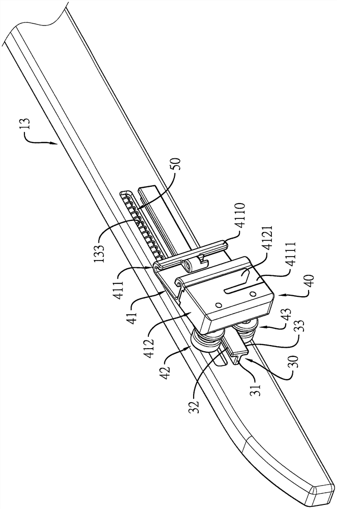 Auxiliary guide structure of side window roller shutter device