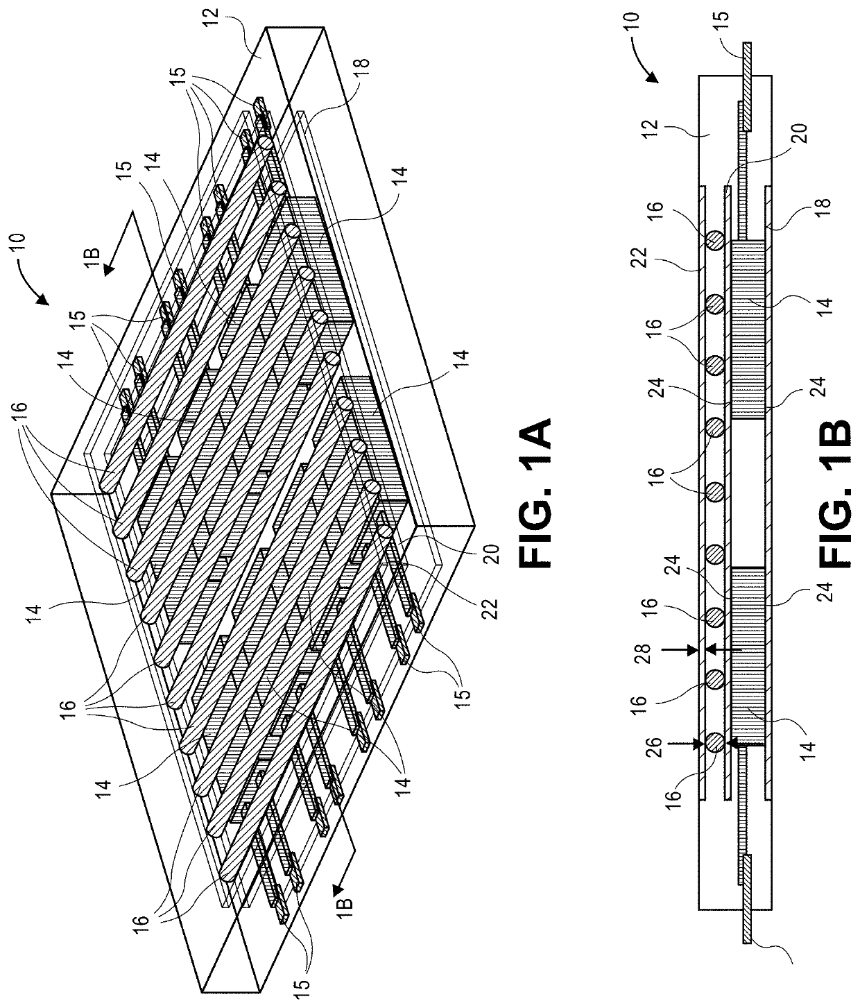 Assemblies having enhanced heat transfer through vascular channels and methods of manufacturing assemblies having vascular channels