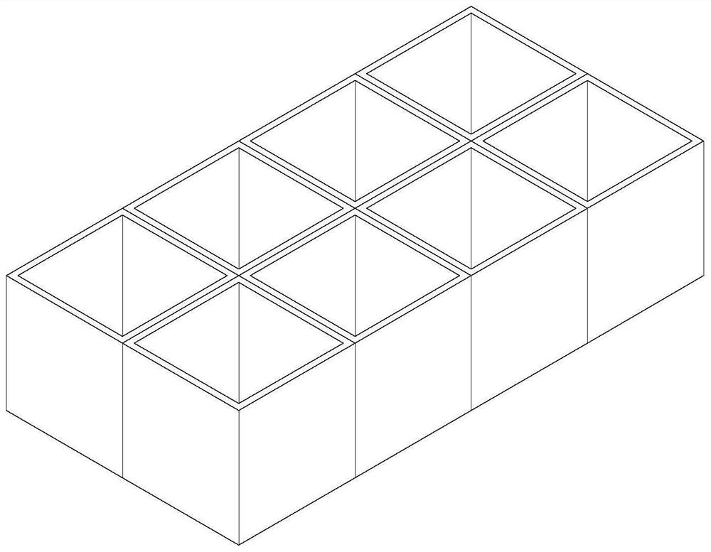 Method for processing magic cube box