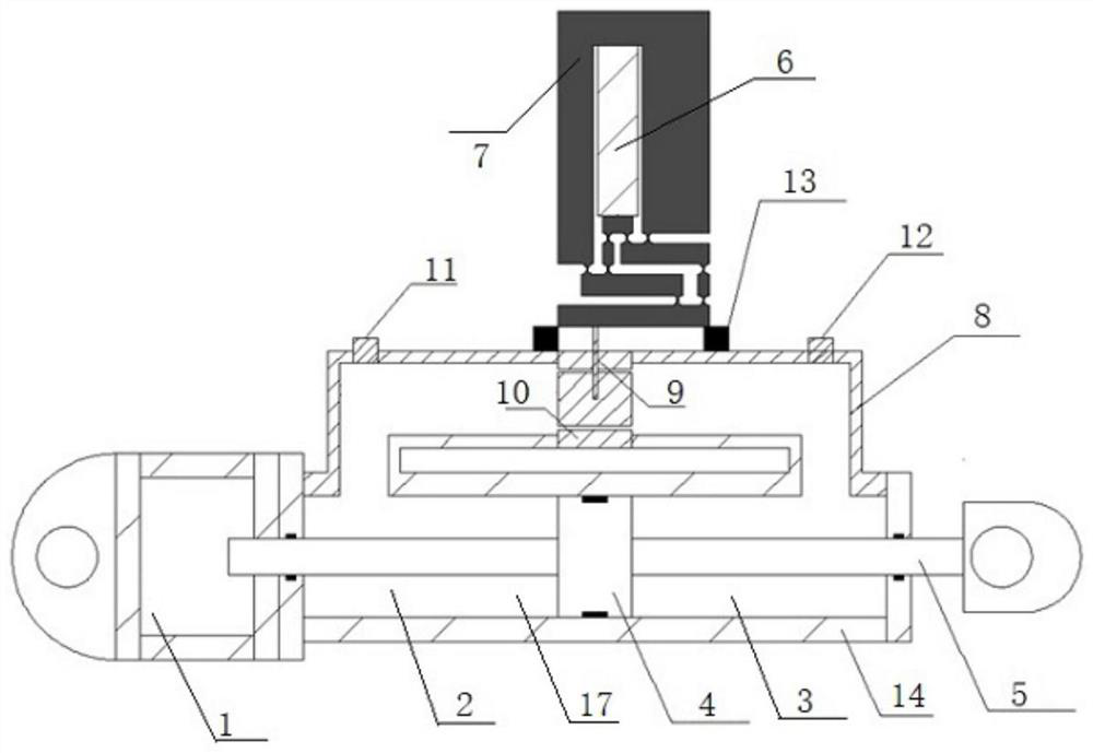 Piezoelectric viscous damper