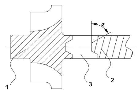 Method for connecting titanium-aluminum alloy turbine with 42CrMo steel shaft