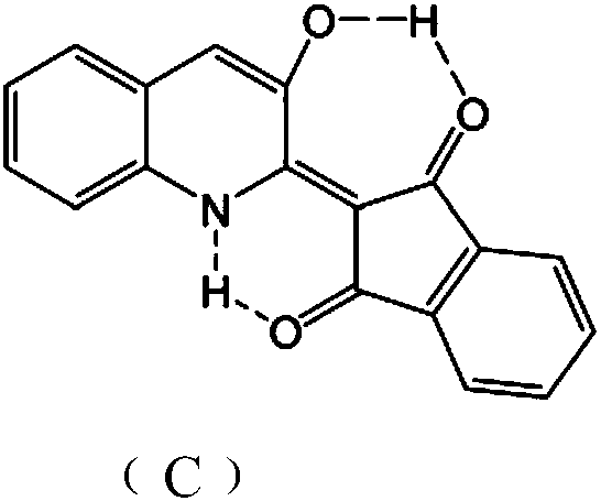 Quinophthalone compound, preparation method thereof and application of quinophthalone compound as light absorption material