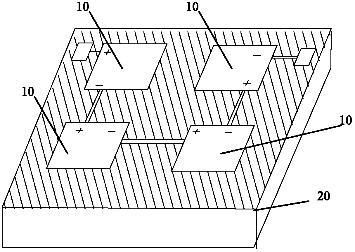 Manufacturing method and structure of high-voltage direct-current light-emitting diode chip