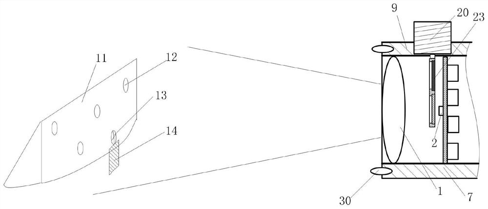 Remote online monitoring and early warning method for large structures