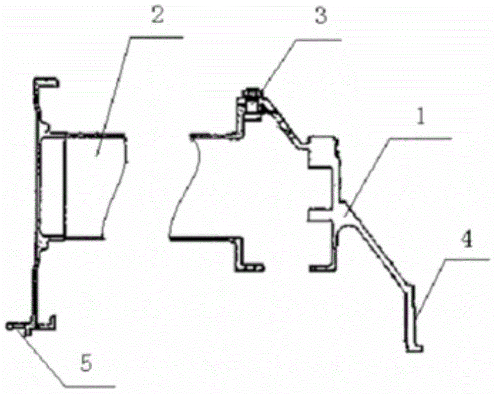 An assembly method of an aero-engine precision fit ring assembly