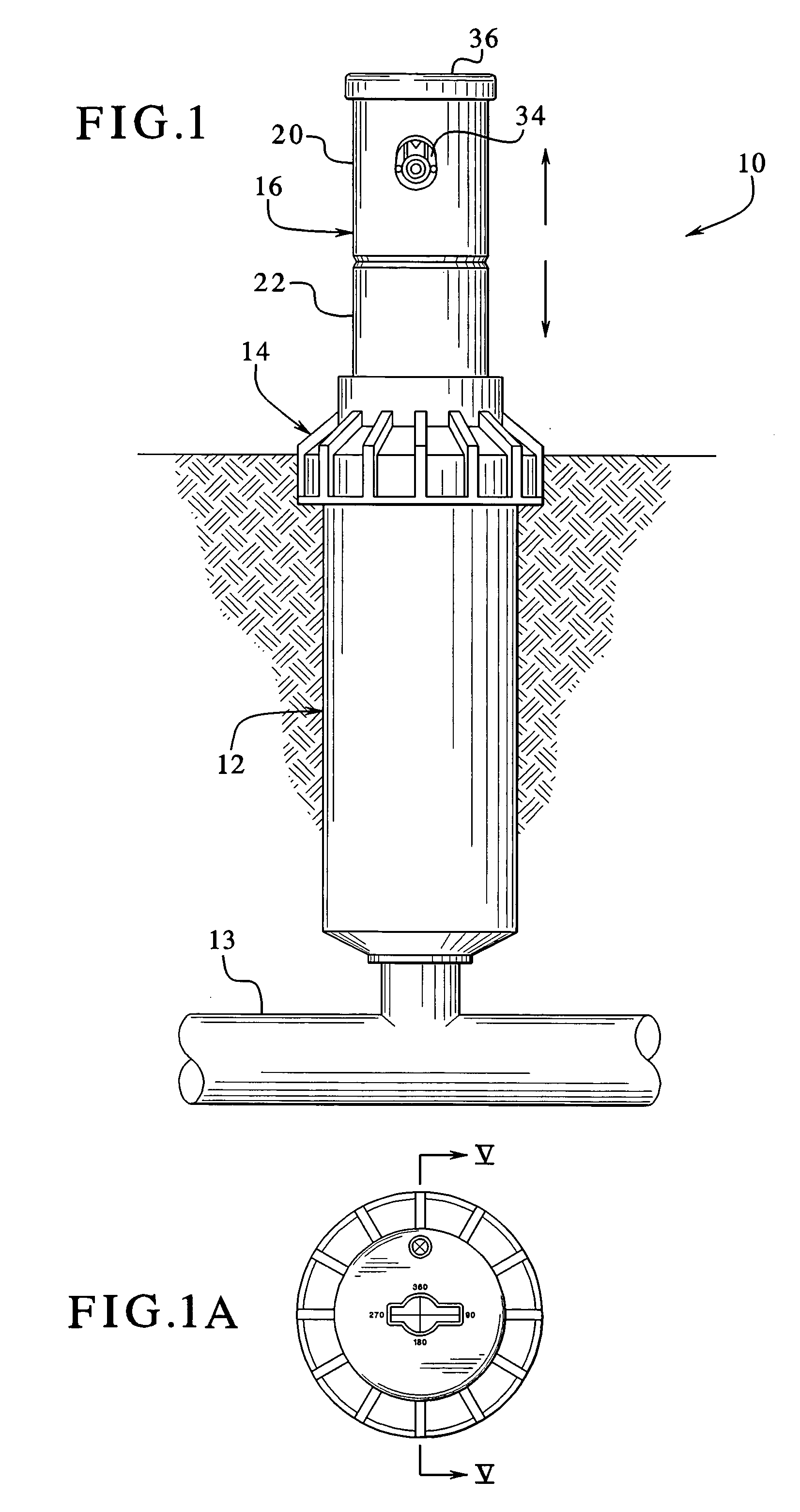 Adjustable sprinkler