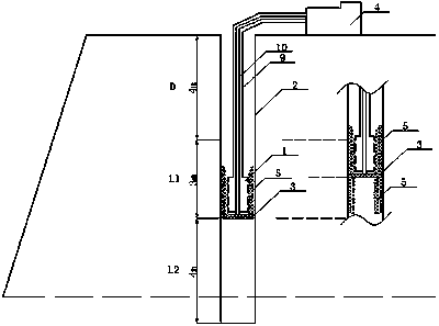 Foaming agent uncoupled explosive loading blasting method