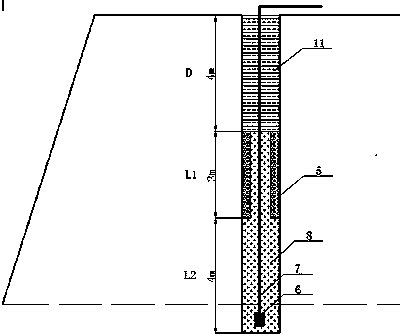 Foaming agent uncoupled explosive loading blasting method