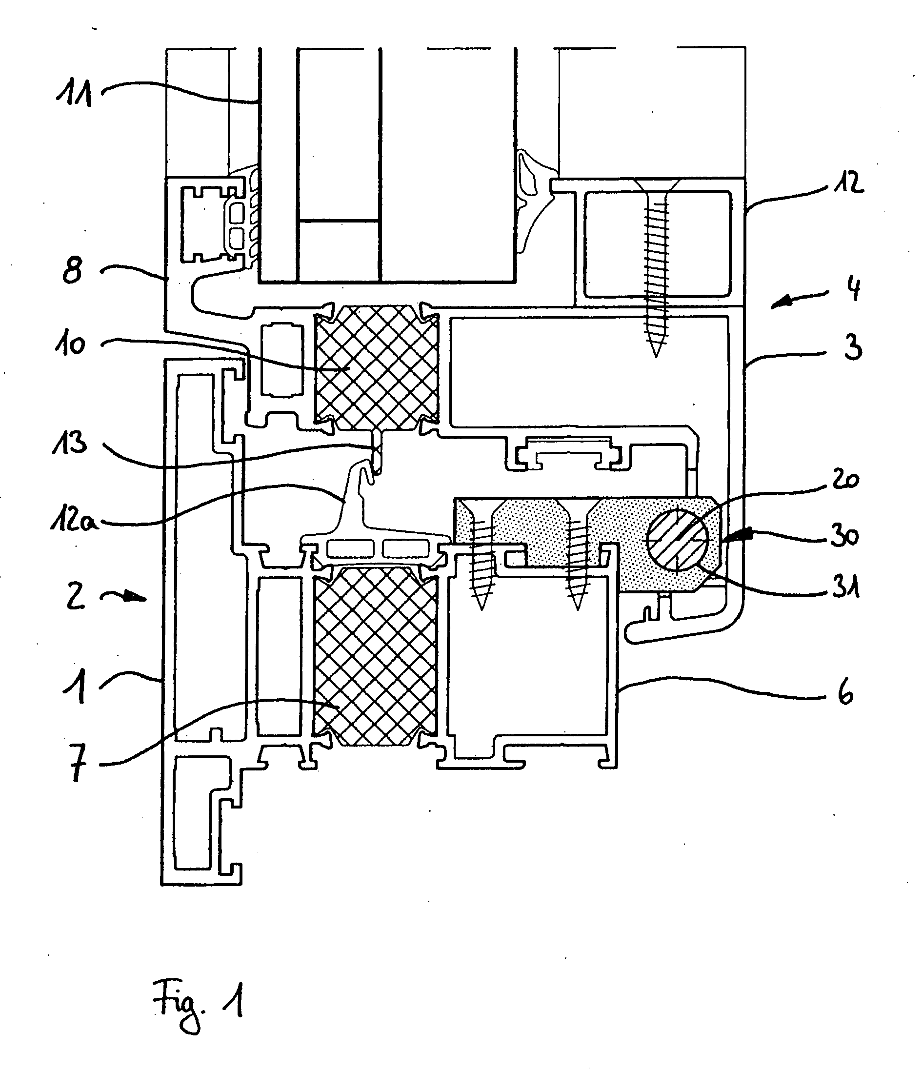 Security window or door with burglar-retardant features