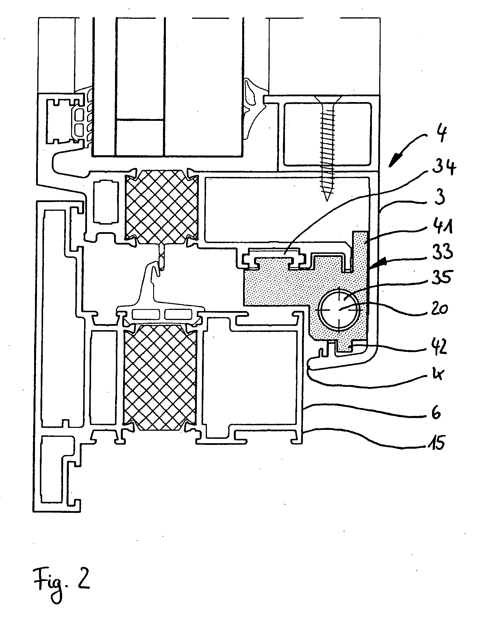 Security window or door with burglar-retardant features