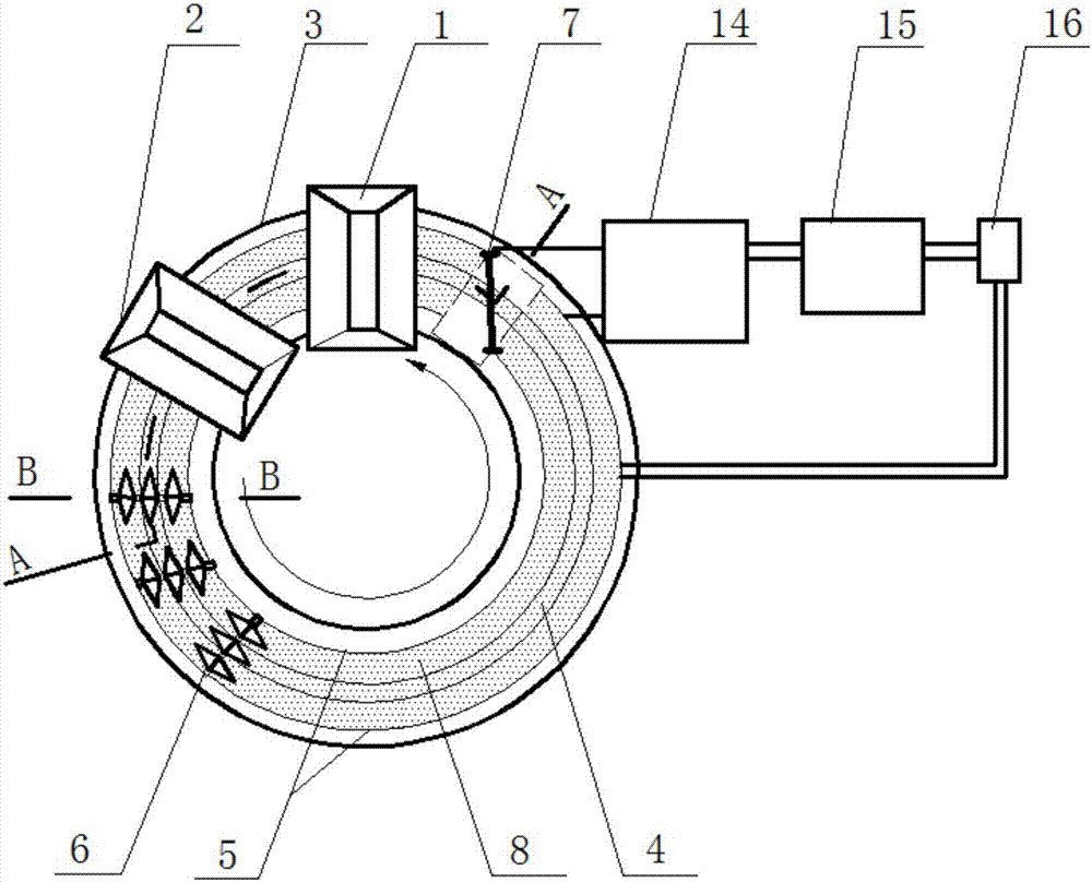 High-temperature slag dry method cooling and pelleting waste heat recycling system and method