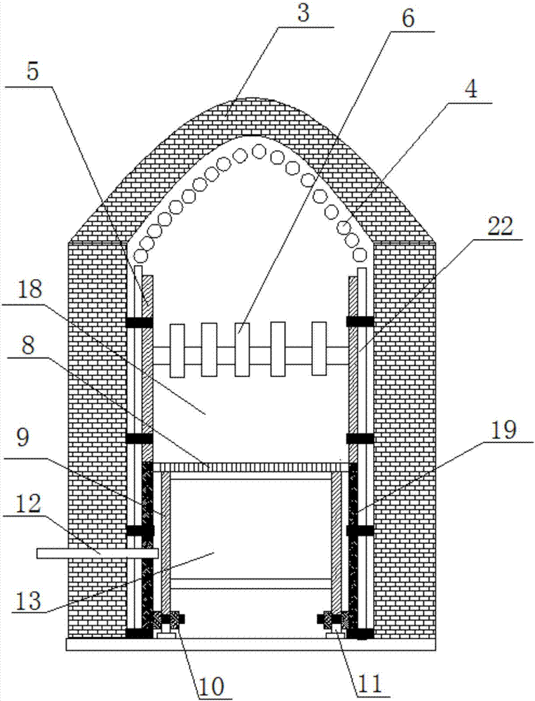 High-temperature slag dry method cooling and pelleting waste heat recycling system and method