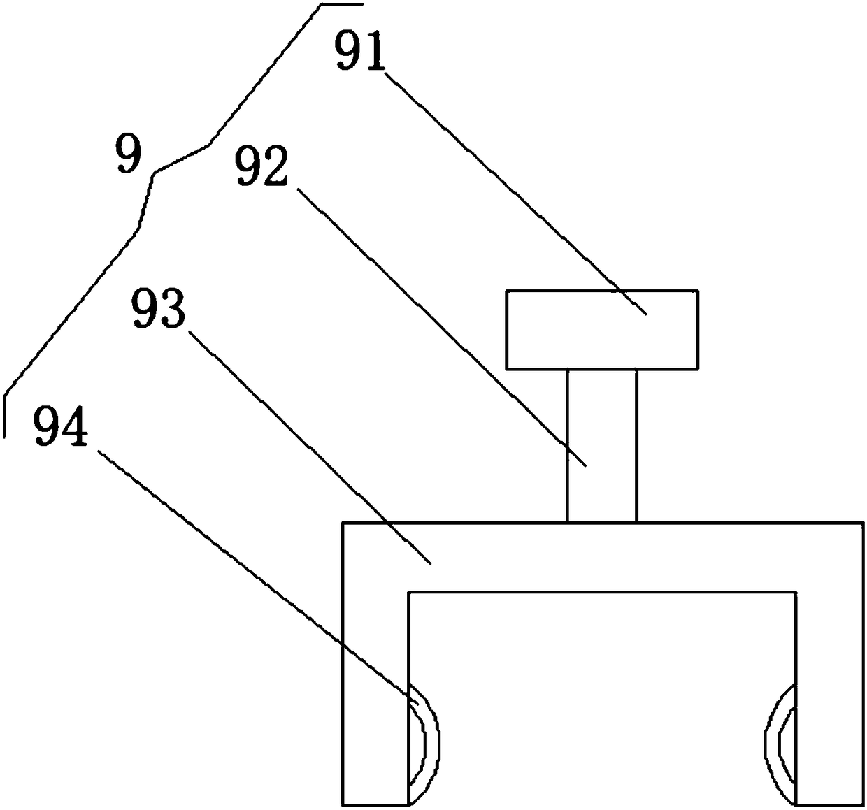 Sitting position correcting device applicable to desk working personnel