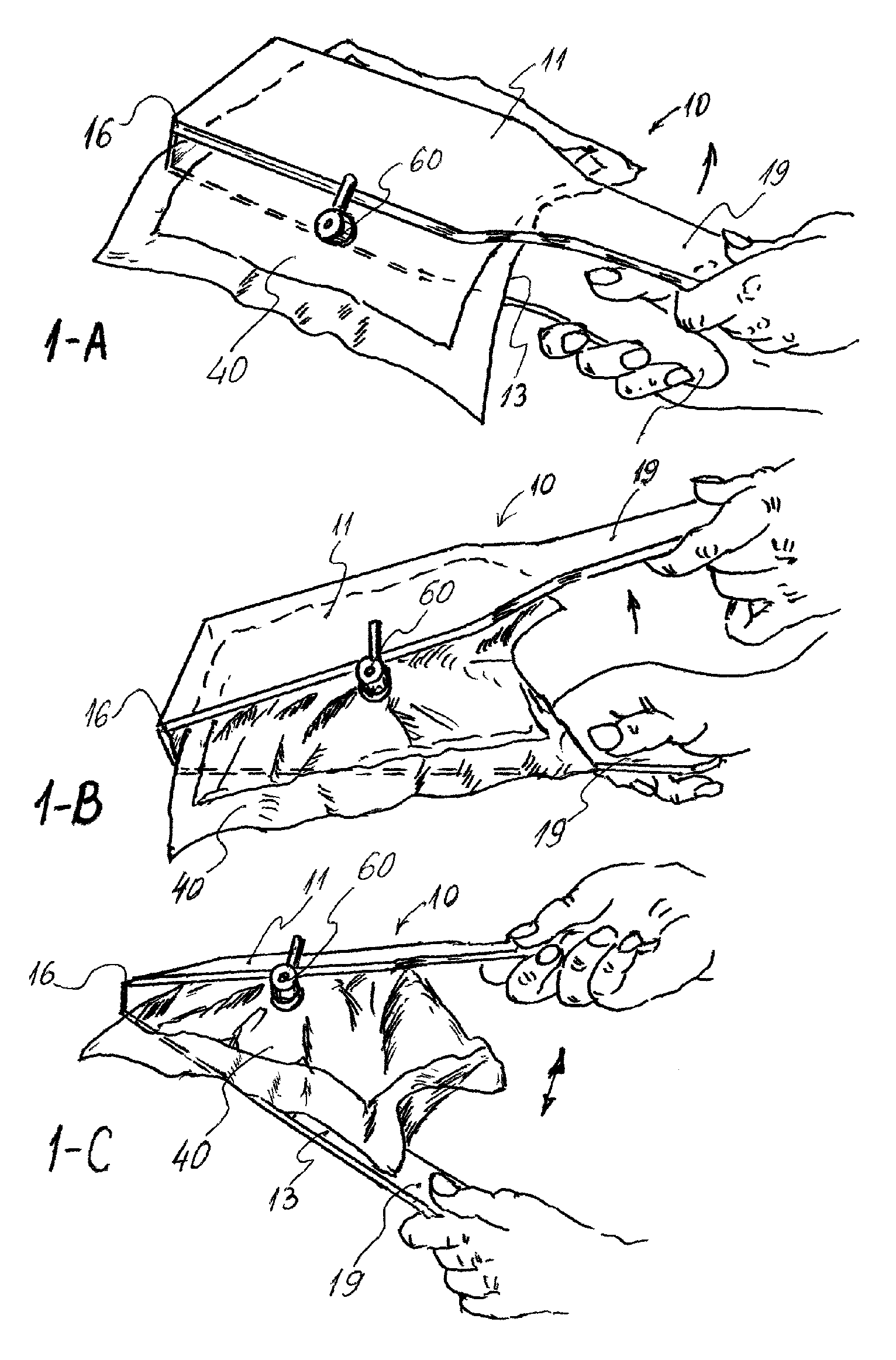 Device for fluid sampling