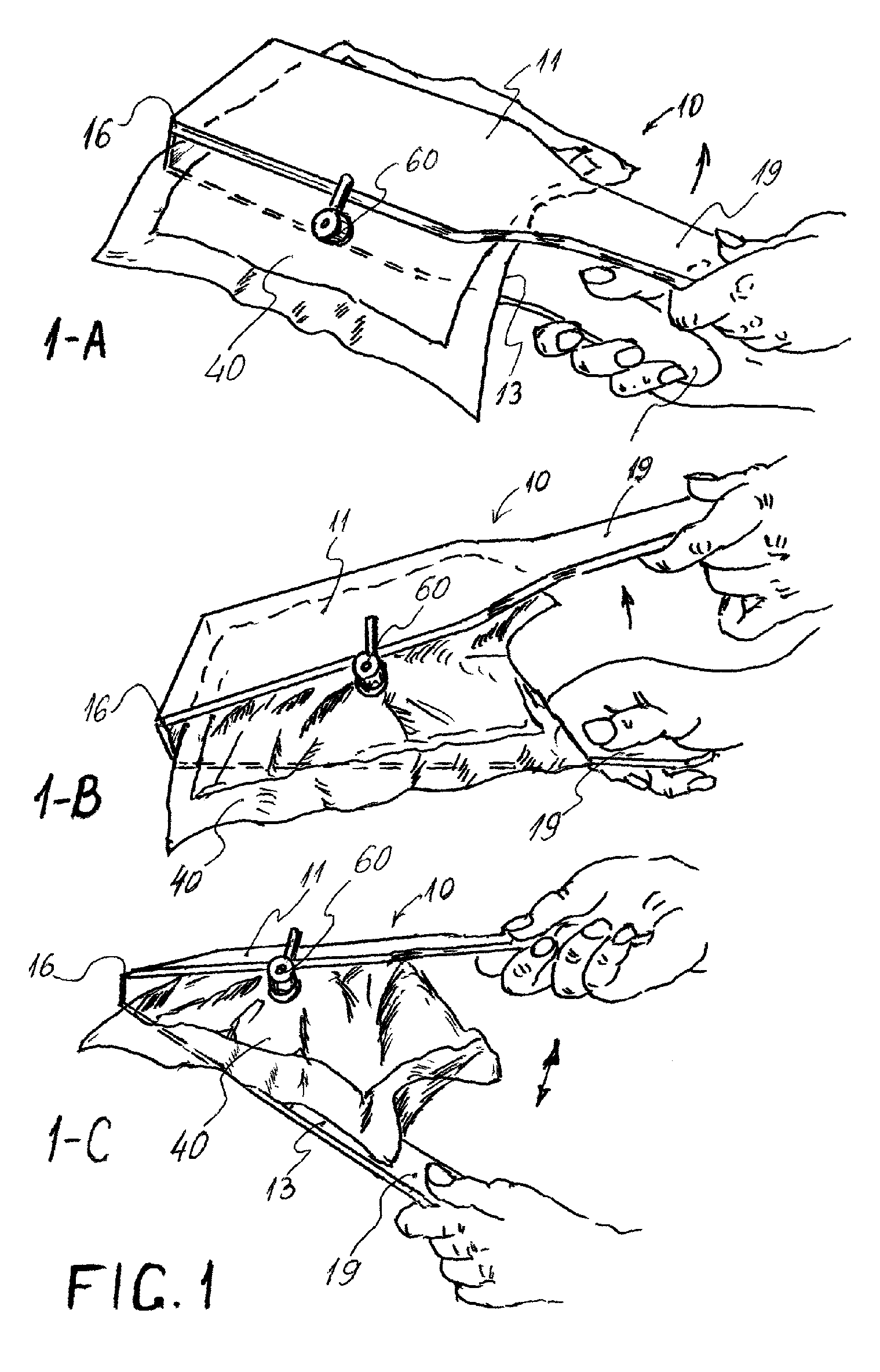 Device for fluid sampling