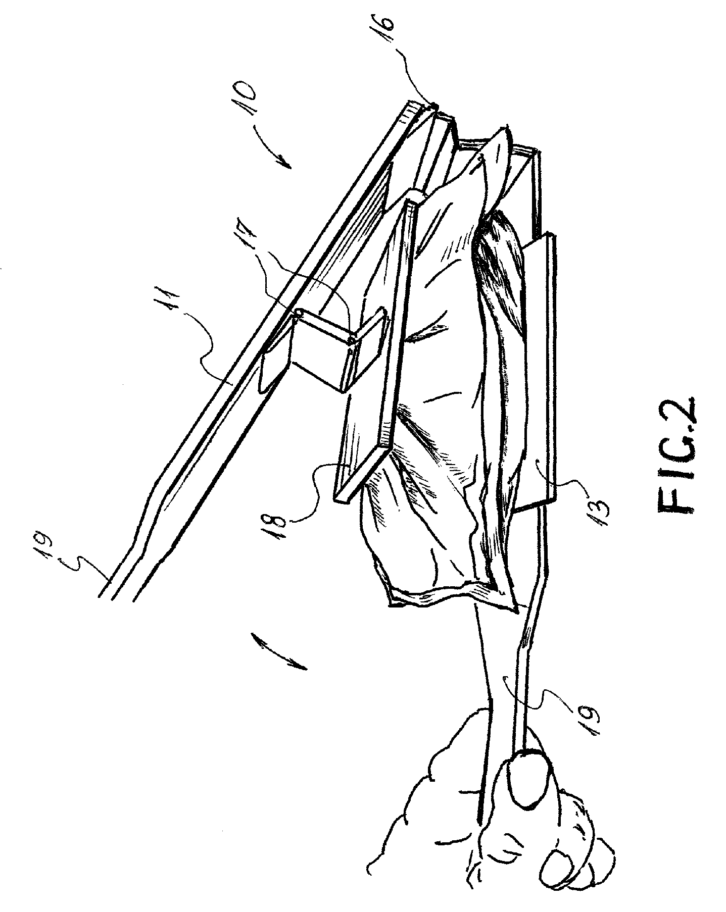 Device for fluid sampling