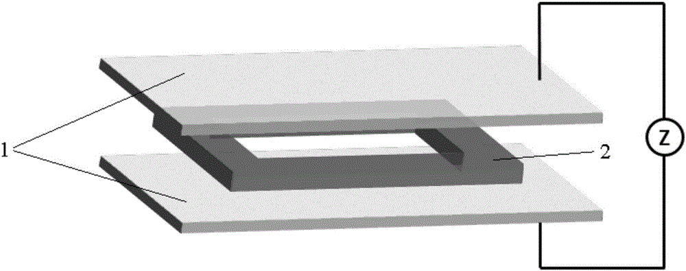 Method for synthesizing oleic acid/sodium oleate vesica under alternating electric field