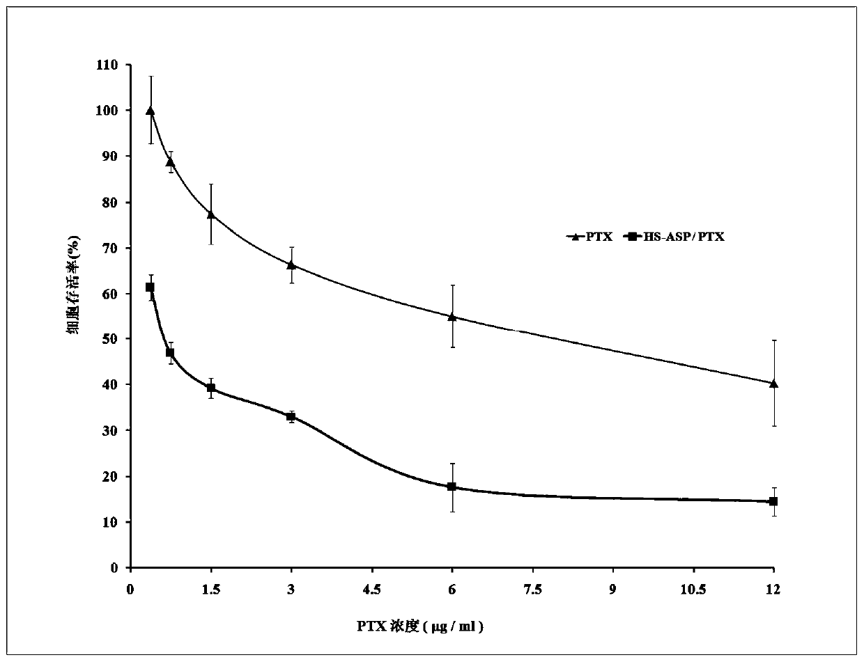 A kind of anticancer drug composition and its preparation and preparation method