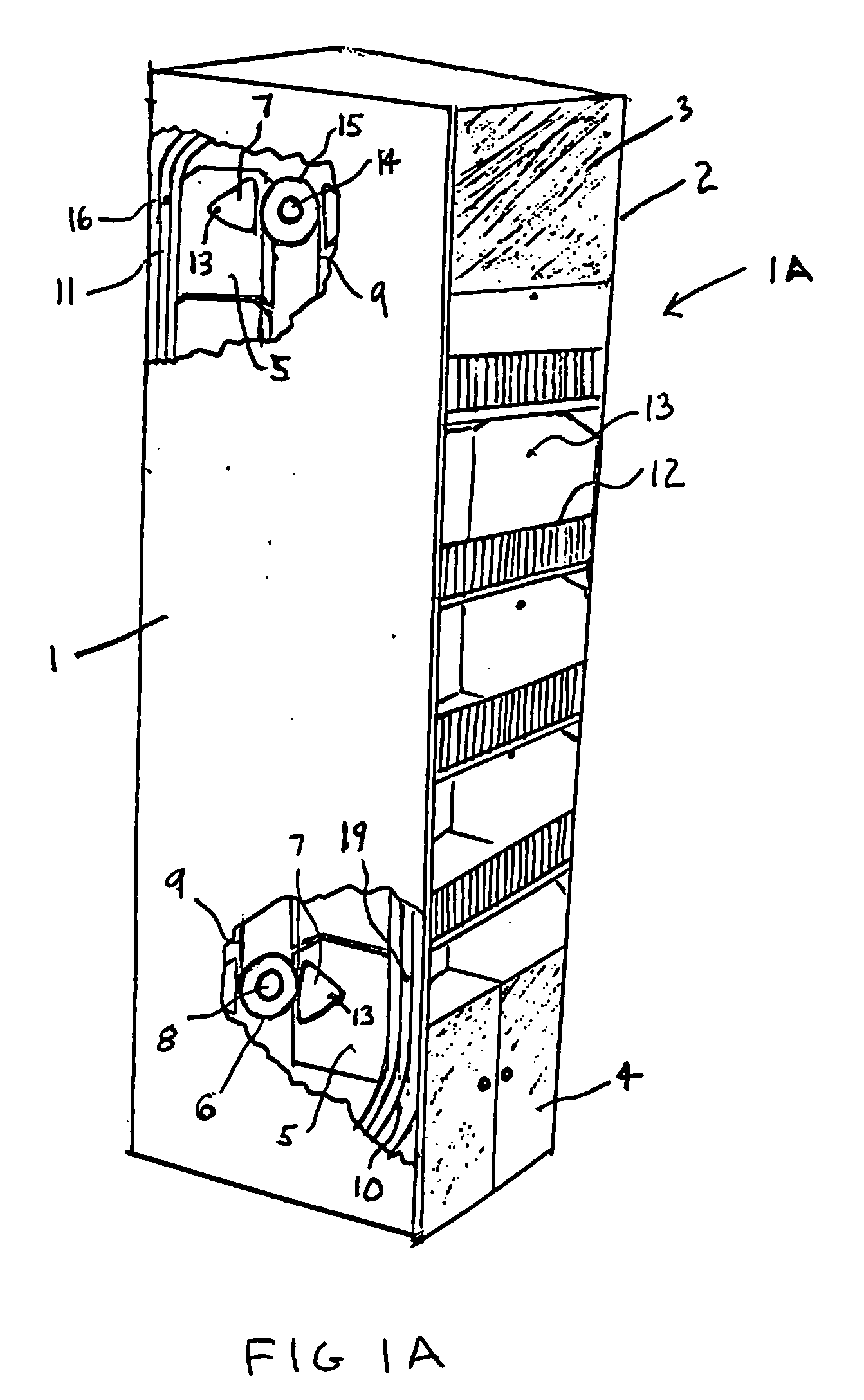 Motor driven storage system