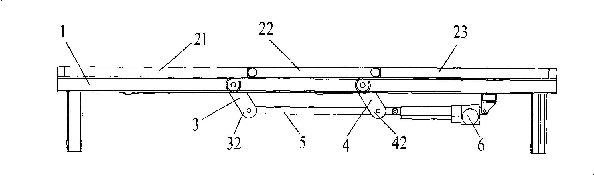 Linkage bed