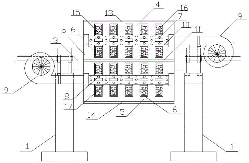 A dry-wet circulation magnetic separation method